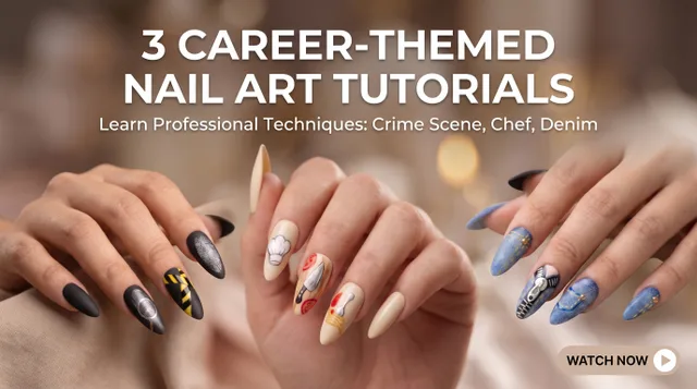 Nail art - Career Theme