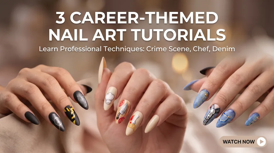 Nail art - Career Theme
