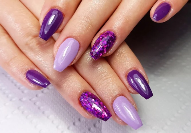 crygel nail design